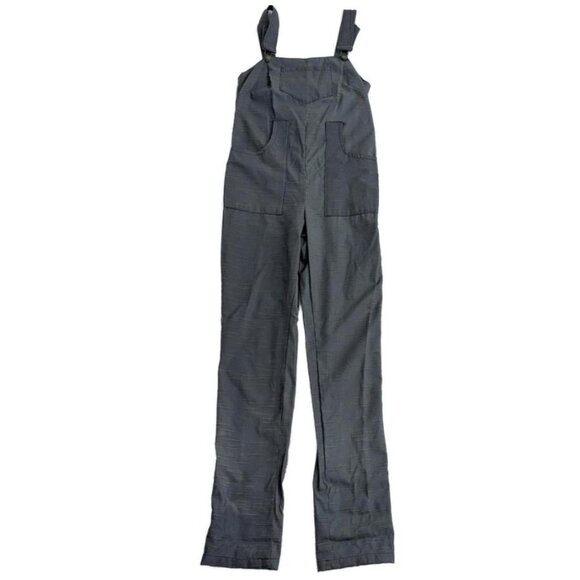 Revivall Grey Overalls Made of Menswear Deadstock